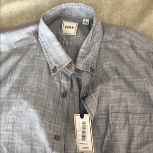 NWT ROWN Short sleeve button down